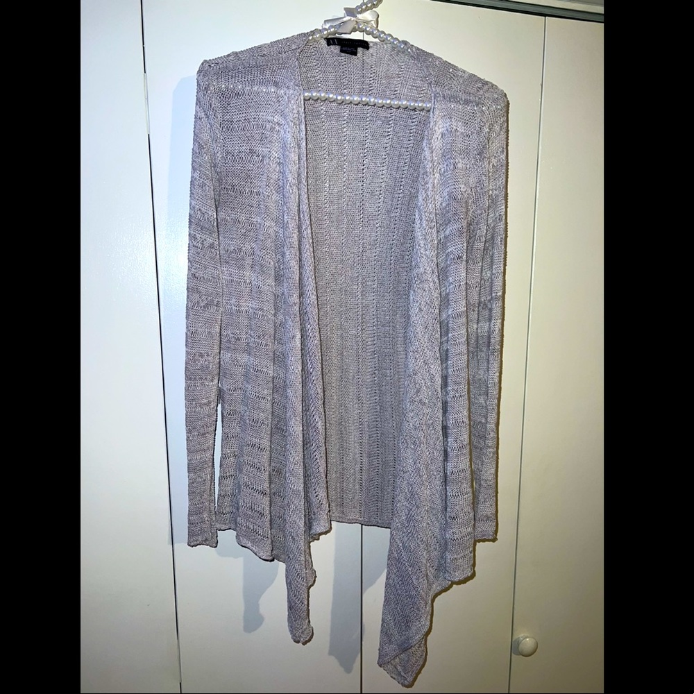 A|X woven cardigan